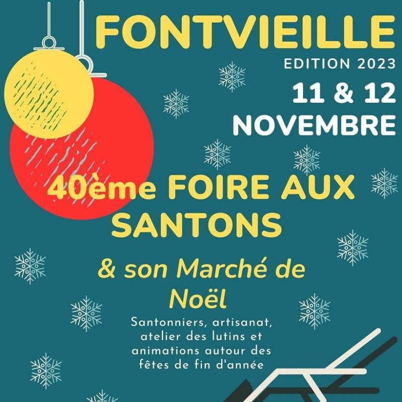 Foire Aux Santons Et March De No L Fontvieille