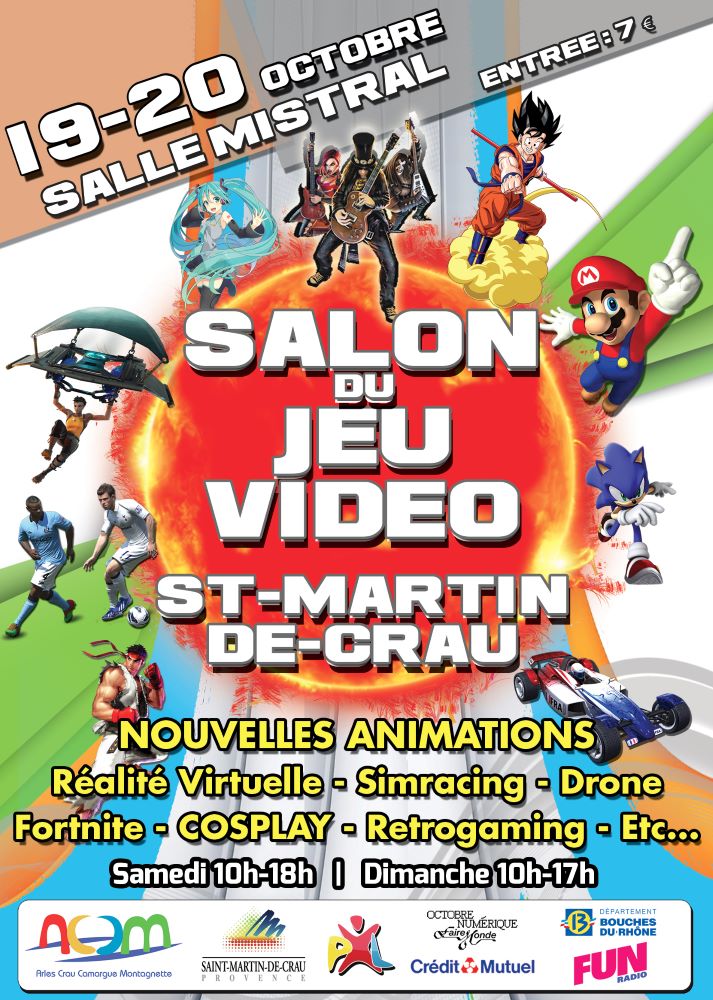 salon jeu vidéo 2024 saint martin de crau