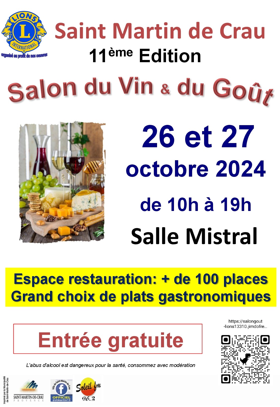 salon du vin et du goût 2024 de saint martin de crau