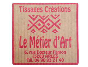 le métier d'art à Arles tissages créations en laine