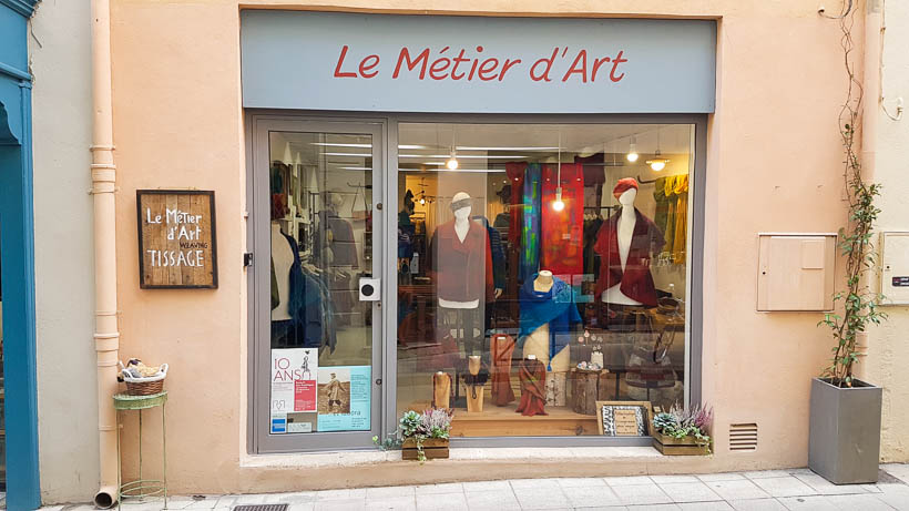 Le Métier d'Art à Arles créations en laine