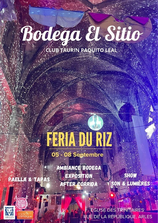 Bodegas de la Féria du Riz 2024 à Arles