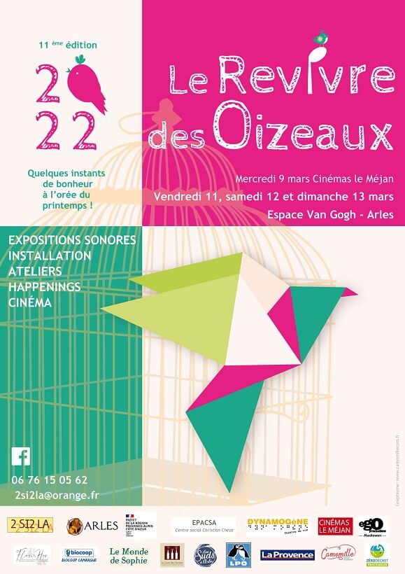 Affiche Le Revivre des Oizeaux 2022 à Arles