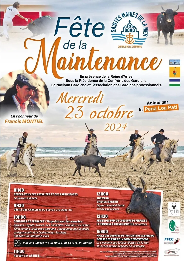 fête de la maintenance octobre 2024 aux Saintes Maries de la Mer