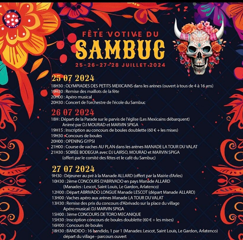 Fête Votive Le Sambuc Camargue 2024