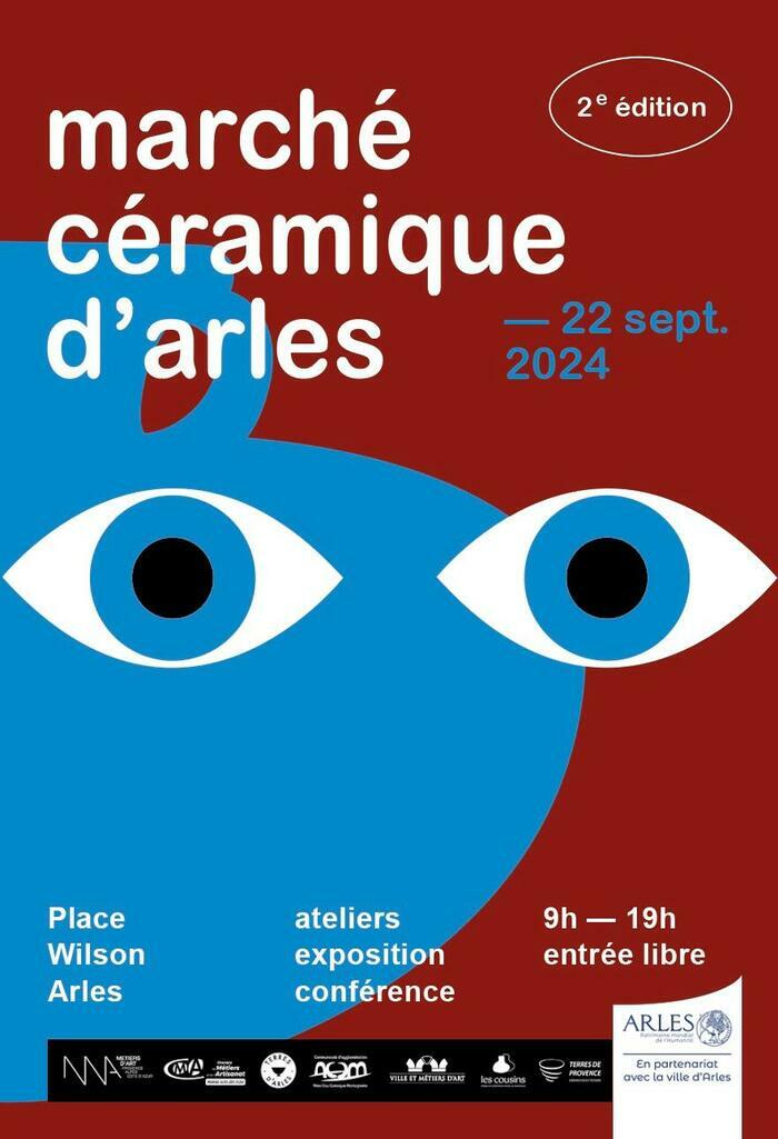 marché céramique arles 2024