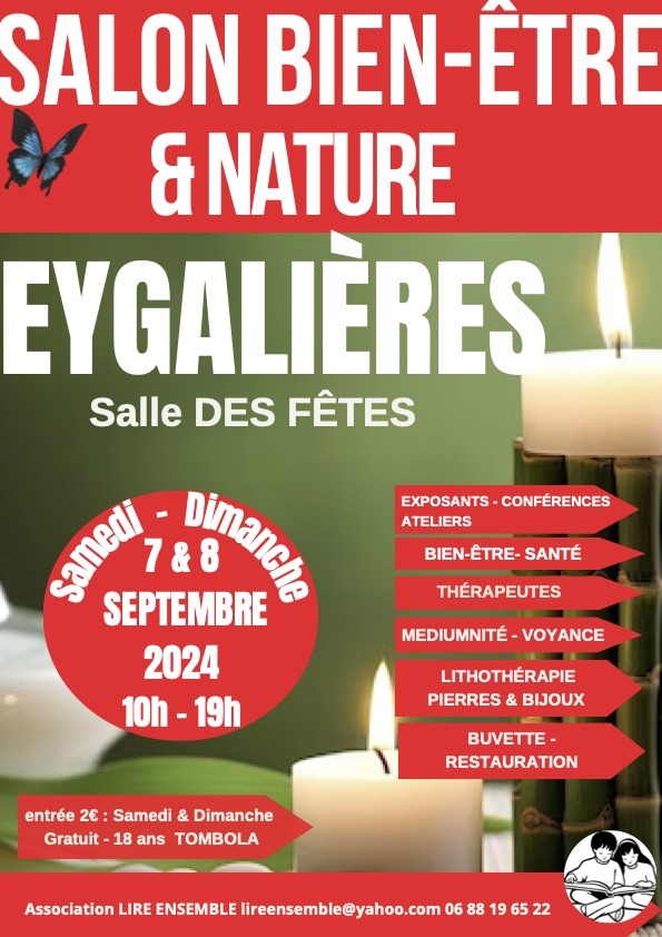 salon nature et bien-être 2024 eygalières