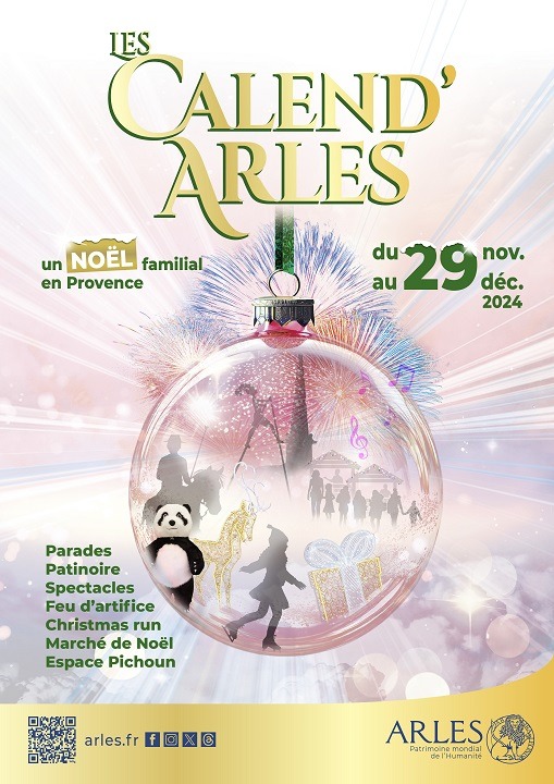 Fêtes de Noël 2024 à Arles - programme Les Calend'Arles 2024