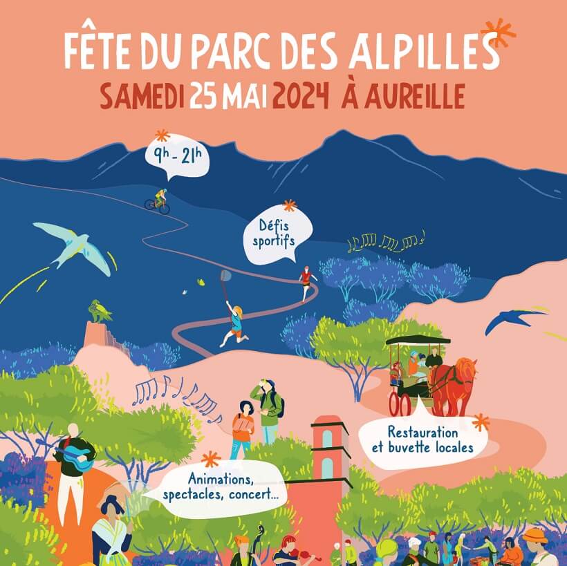 Fête du Parc des Alpilles 2024 à Aureille