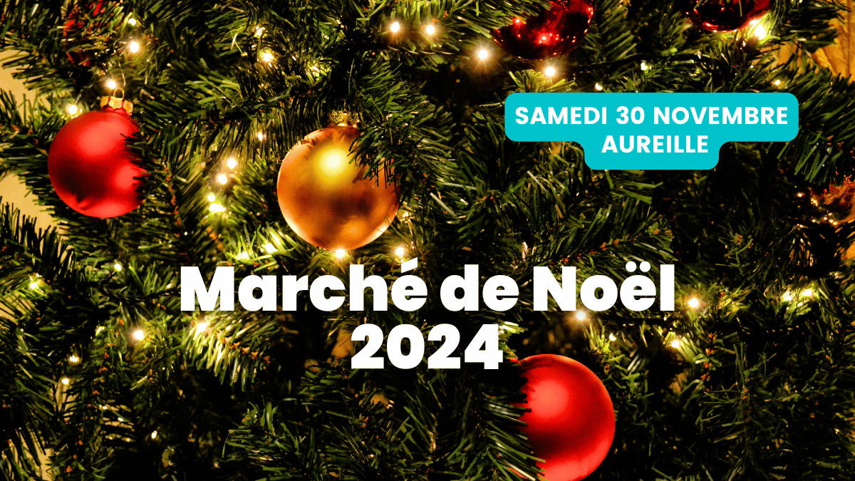 marché de Noël 2024 Aureille