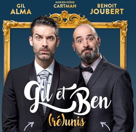 gil et ben réunis spectacle 2024 à Aureille