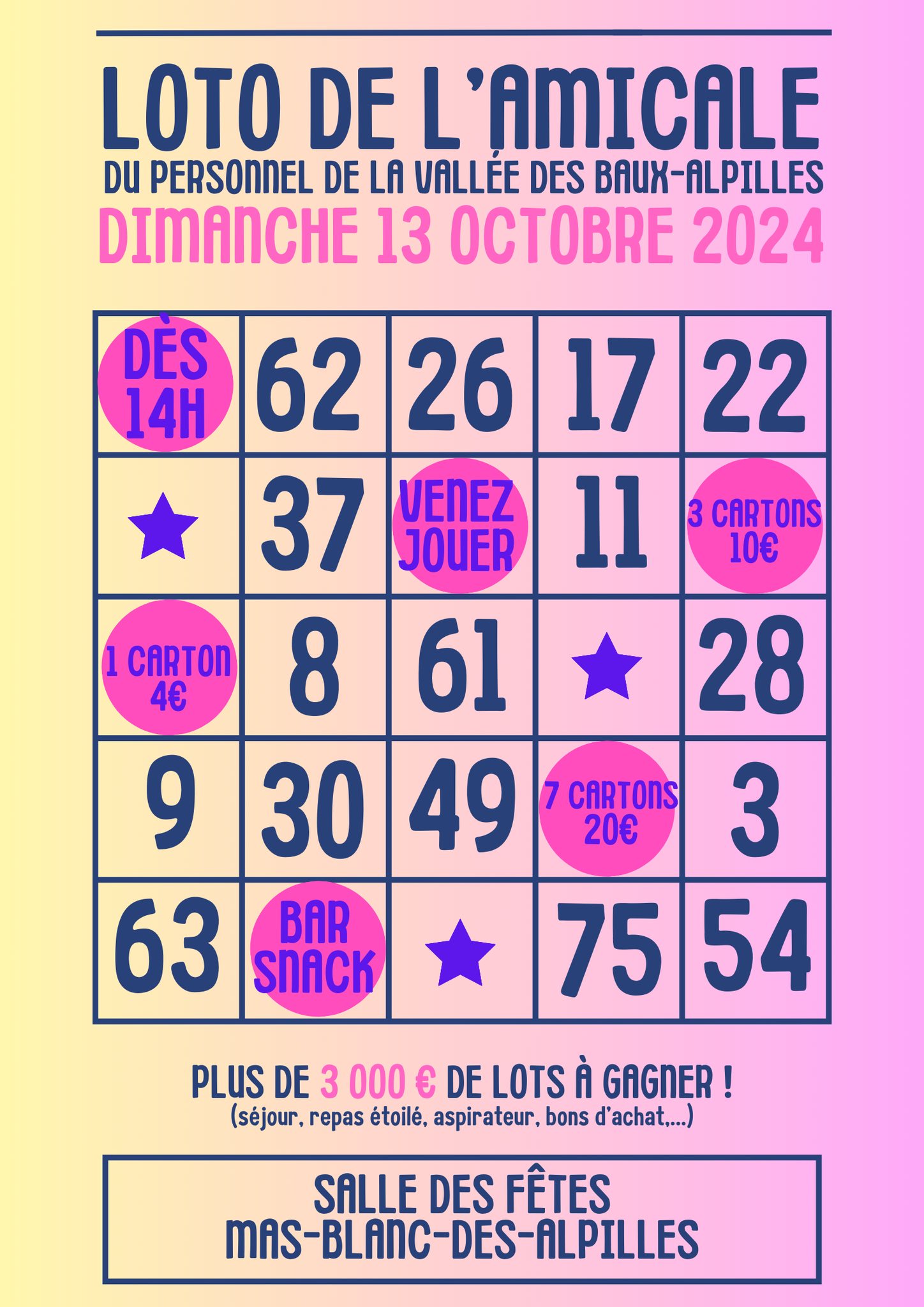 loto mas blanc alpilles octobre 2024