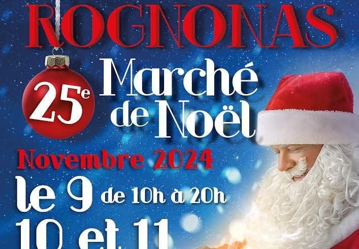 Marché de Noël 2024 à Rognonas