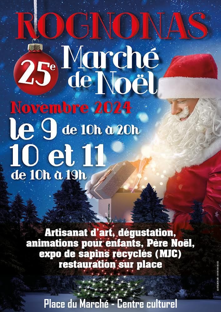 Marché de Noël 2024 à Rognonas