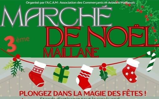 marché de noël 2024 à Maillane