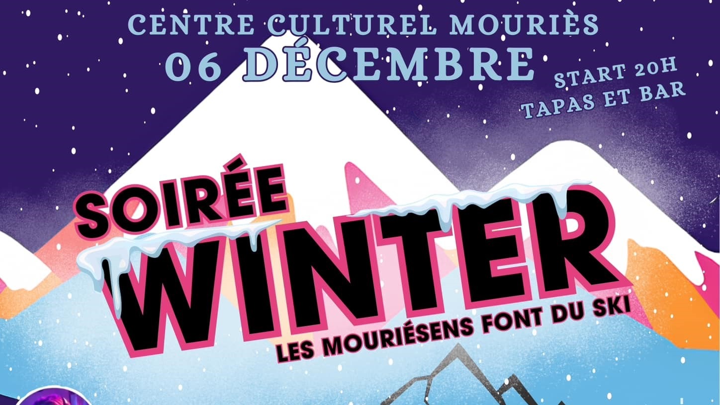 soirée winter par Li Pichoulins à Mouriès décembre 2024