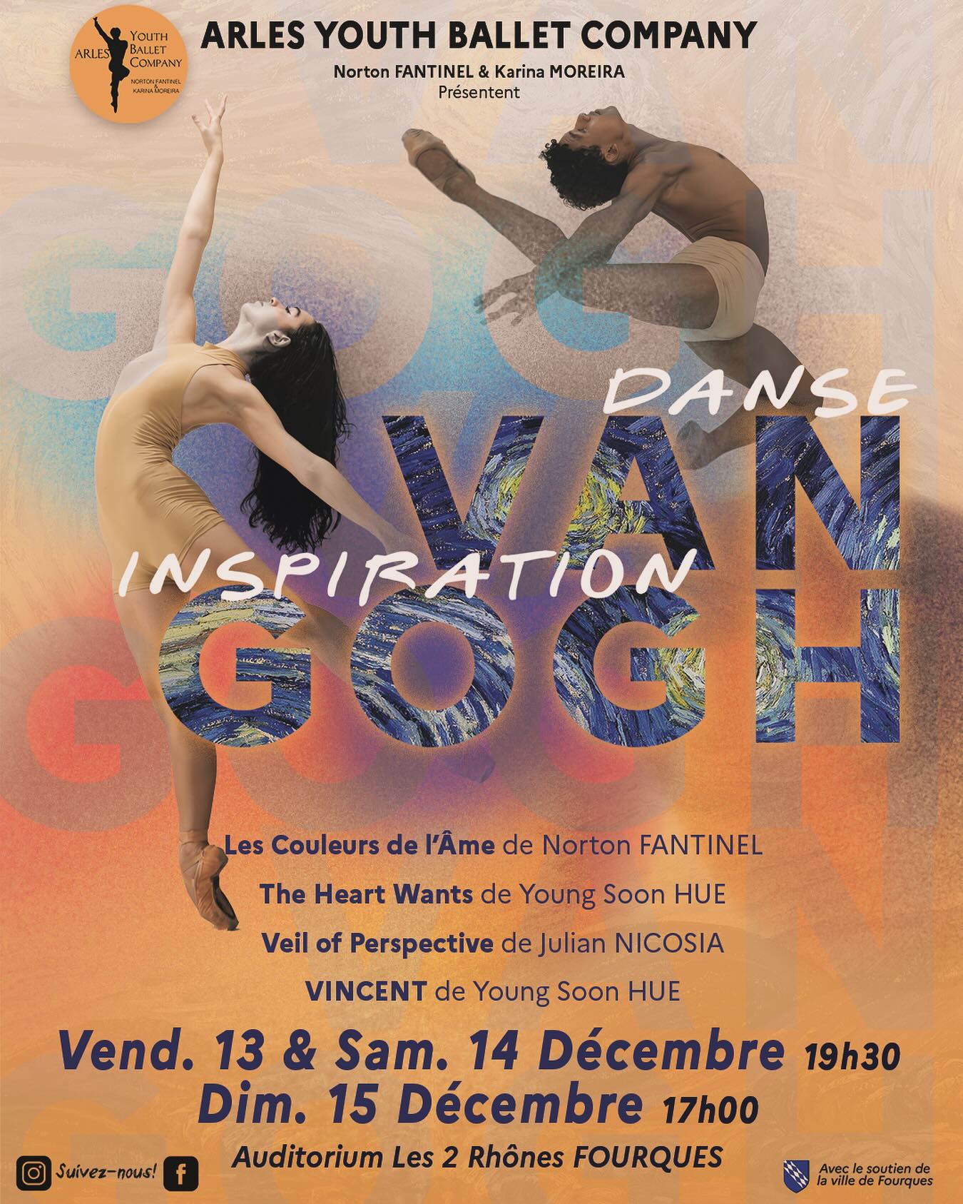 arles youth ballet company danse van gogh Arles