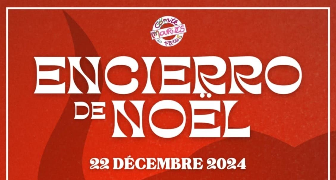 encierro de noël à Mouriès