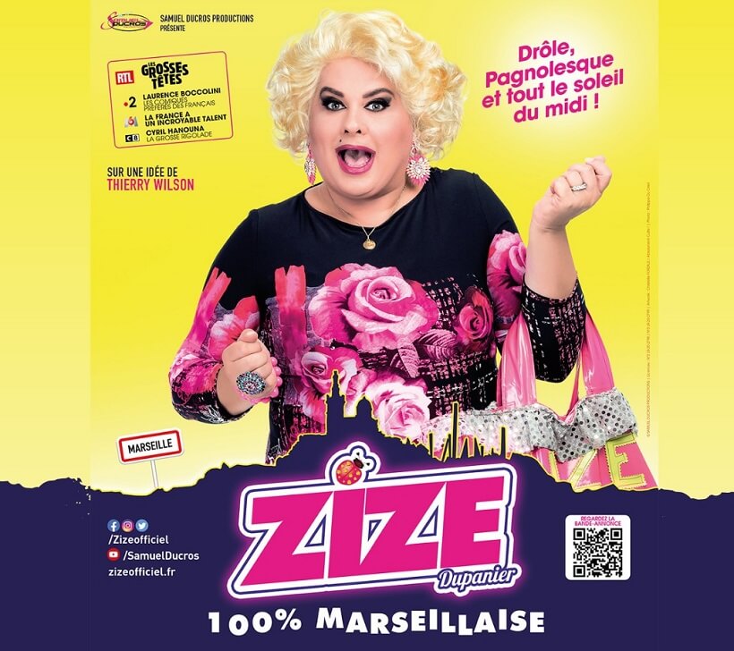 Spectacle humour ZIZE le 4 avril 2025 à Graveson